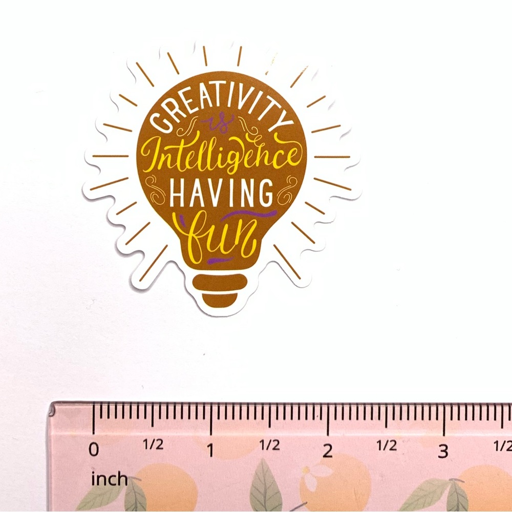 Creativity Vinyl Sticker - Picture 2 of 2